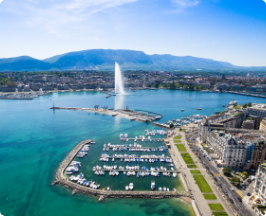 FICOBA implantée à Genève en Suisse (Lac Léman)